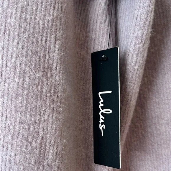 Lulu's NWT Lavender Cowl Neck Sweater Dress Size Small - Picture 2 of 6
